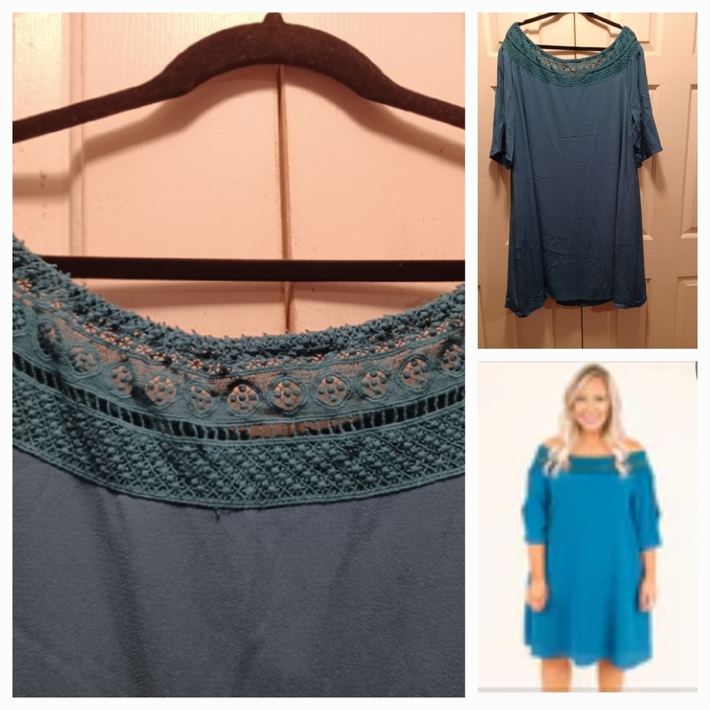 Off the shoulder dress